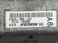 2016-2017 Honda Civic PCM Engine Control Computer ECU ECM PCU OEM P/N:37820-5BA-L67 H115-183450 Fits Fits 2016 2017 OEM Used
