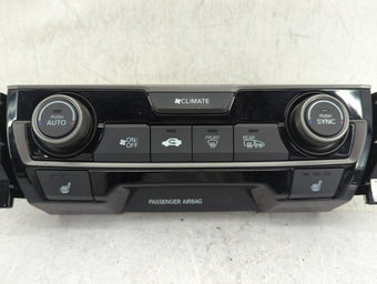 compare product 2017-2018 Honda Civic Climate Control Module Temperature AC/Heater Replacement P/N:79600TGGA610M1 Fits Fits 2017 2018 OEM Used Auto Parts