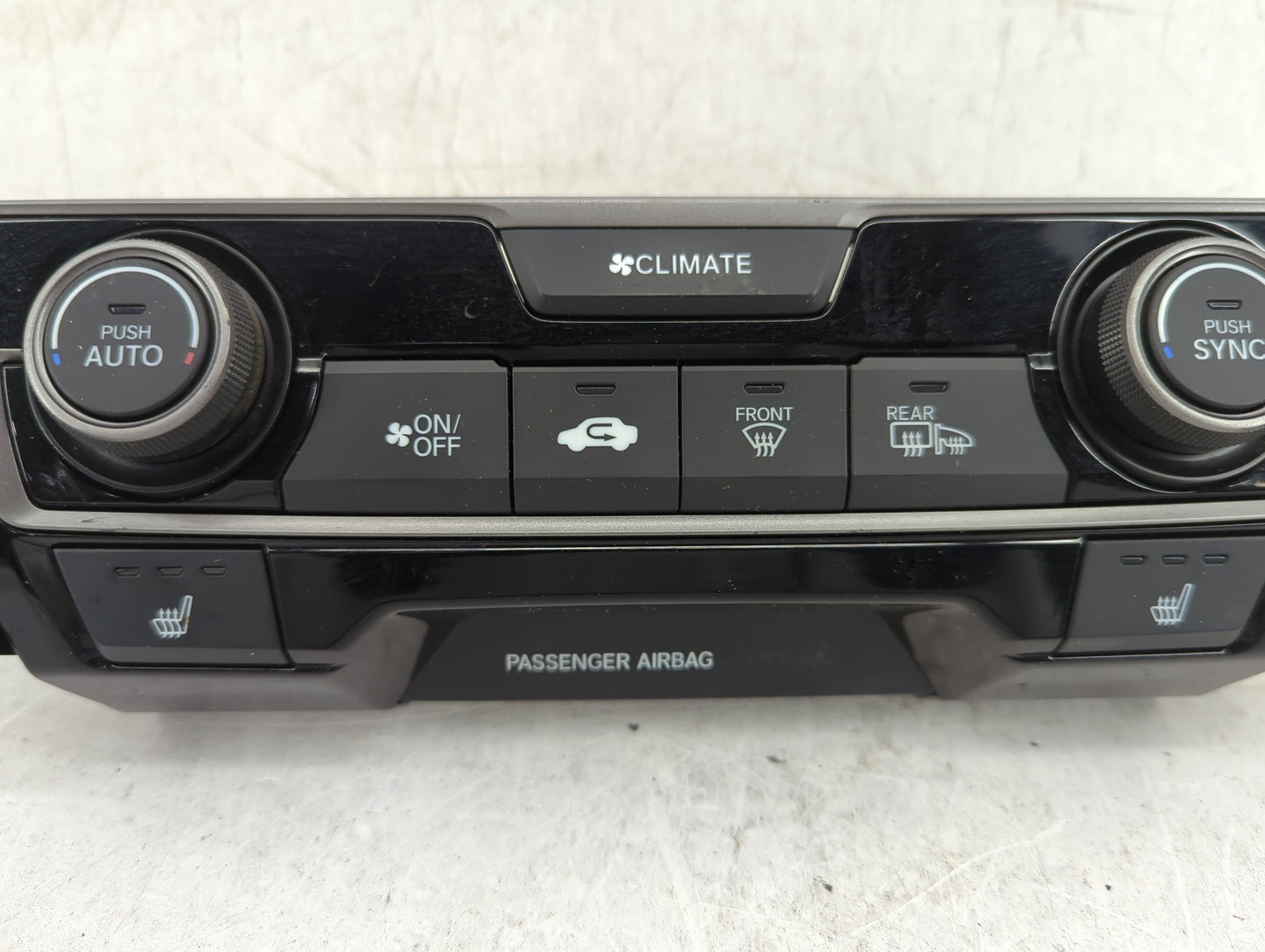 2017-2018 Honda Civic Climate Control Module Temperature AC/Heater Replacement P/N:79600TGGA610M1 Fits Fits 2017 2018 OEM Us