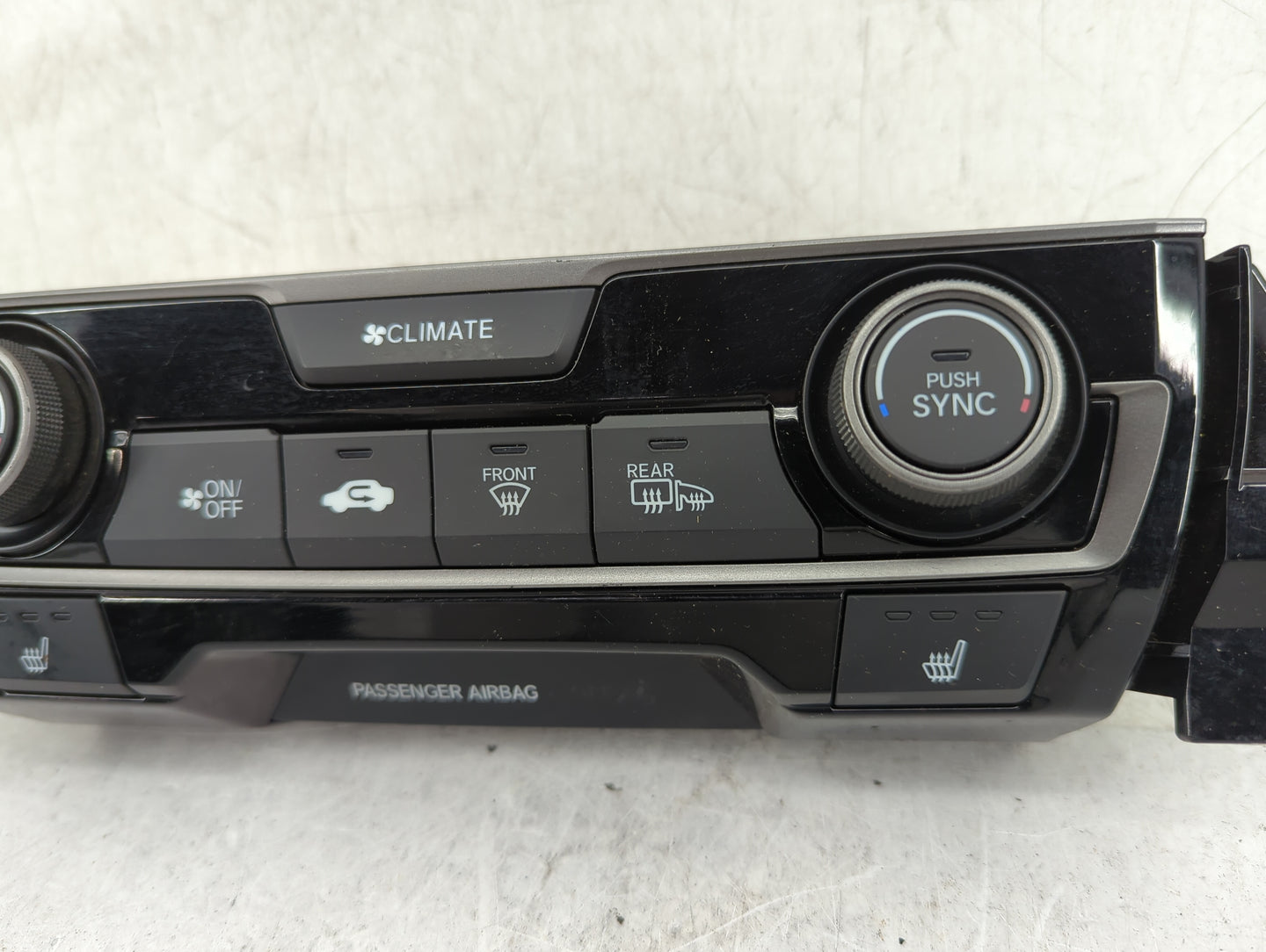 2017-2018 Honda Civic Climate Control Module Temperature AC/Heater Replacement P/N:79600TGGA610M1 Fits Fits 2017 2018 OEM Us