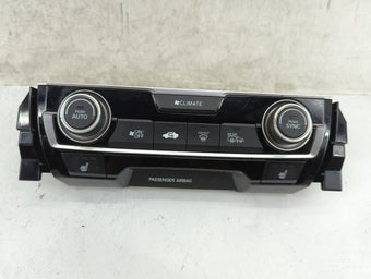 compare product 2016-2018 Honda Civic Climate Control Module Temperature AC/Heater Replacement P/N:79600TBAA611M1 SANWA2A077G Fits OEM Used Auto Parts