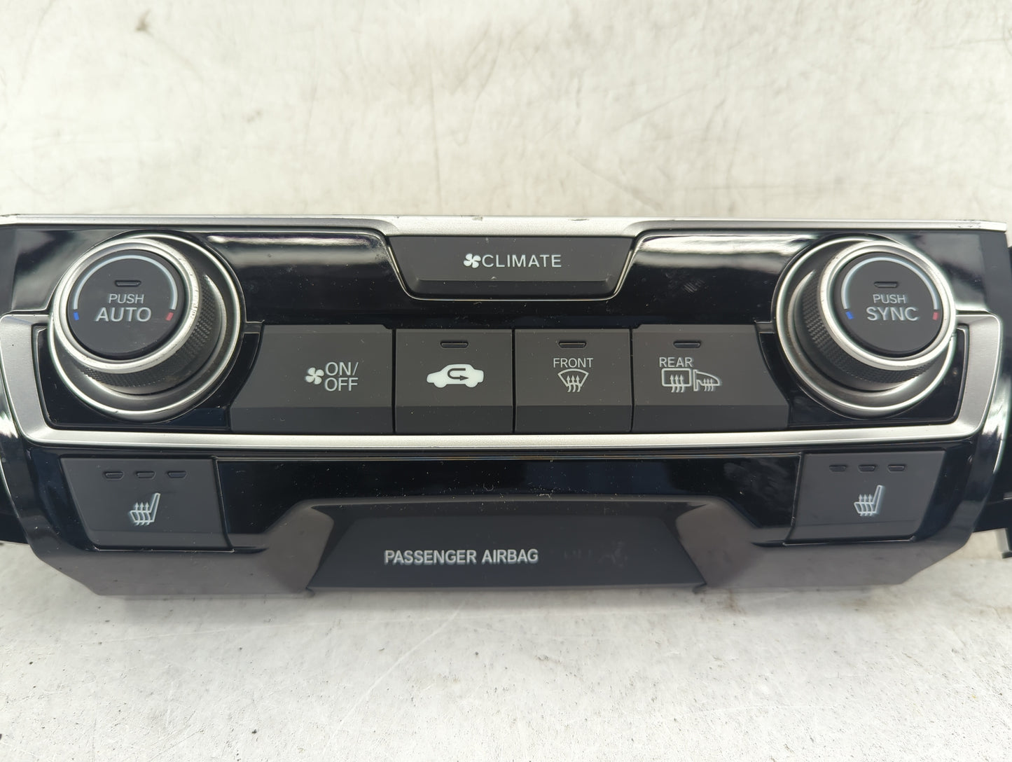 2016-2018 Honda Civic Climate Control Module Temperature AC/Heater Replacement P/N:79600TBAA611M1 SANWA2A077G Fits OEM Used 