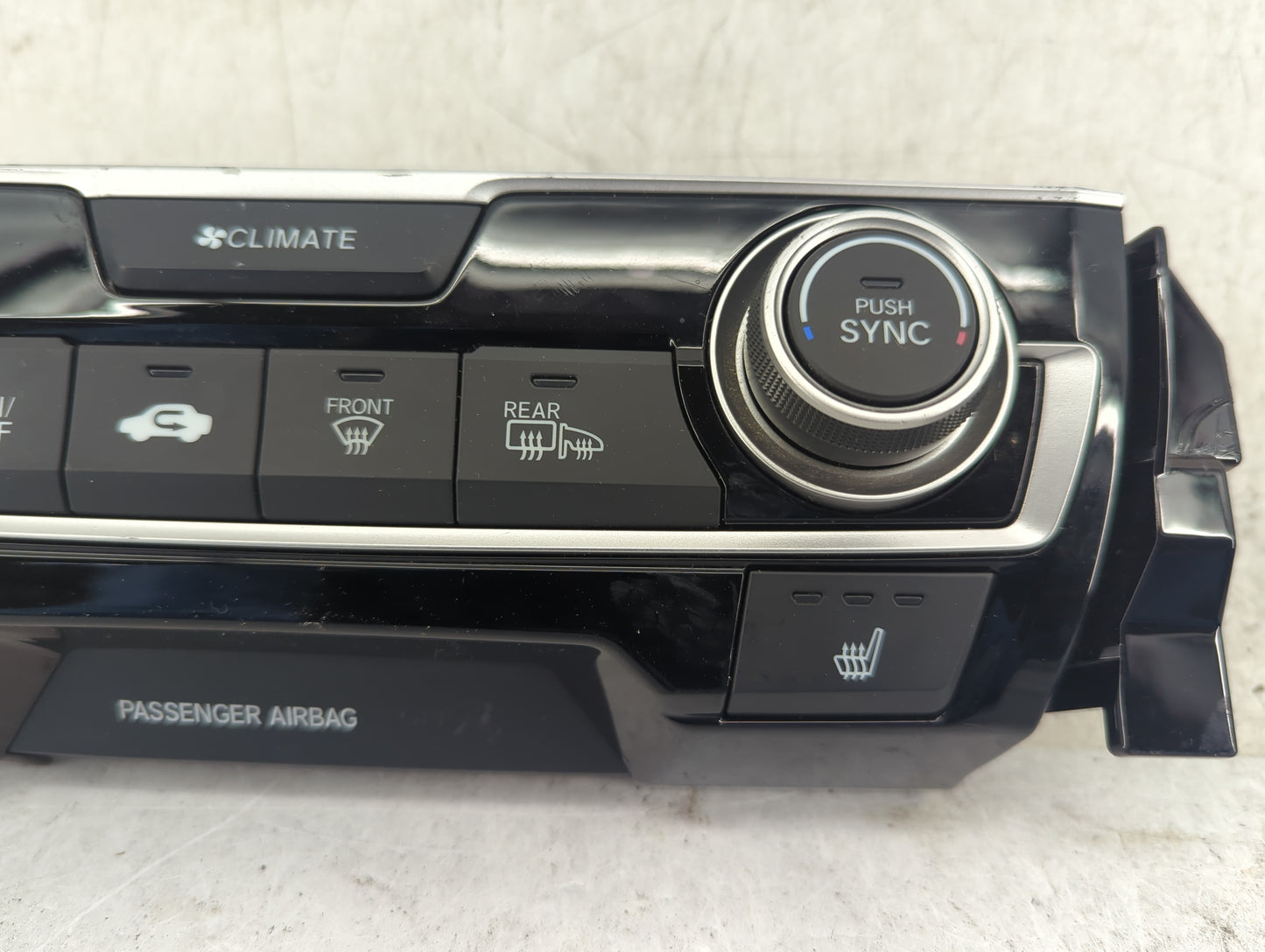 2016-2018 Honda Civic Climate Control Module Temperature AC/Heater Replacement P/N:79600TBAA611M1 SANWA2A077G Fits OEM Used 