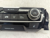 2016-2018 Honda Civic Climate Control Module Temperature AC/Heater Replacement P/N:79600TBAA611M1 SANWA2A077G Fits OEM Used 