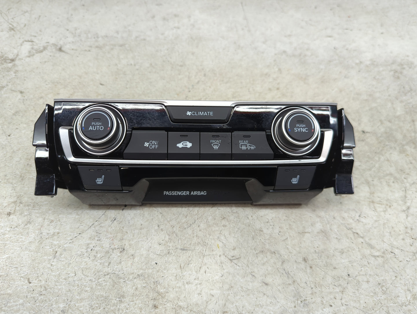 2016-2018 Honda Civic Climate Control Module Temperature AC/Heater Replacement P/N:79600TBAA611M1 SANWA2A077G Fits OEM Used 