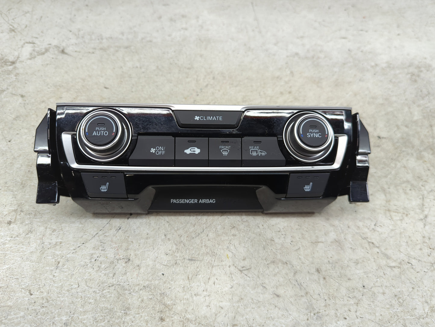 2016-2018 Honda Civic Climate Control Module Temperature AC/Heater Replacement P/N:79600TBAA611M1 SANWA2A077G Fits OEM Used 