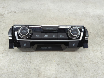 2016-2018 Honda Civic Climate Control Module Temperature AC/Heater Replacement P/N:79600TBAA611M1 SANWA2A077G Fits OEM Used 