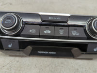 2016-2018 Honda Civic Climate Control Module Temperature AC/Heater Replacement P/N:79600TBAA611M1 SANWA2A077G Fits OEM Used 