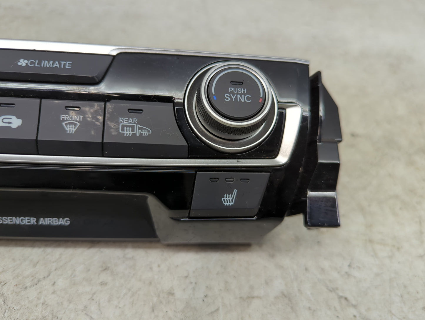 2016-2018 Honda Civic Climate Control Module Temperature AC/Heater Replacement P/N:79600TBAA611M1 SANWA2A077G Fits OEM Used 