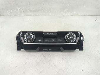compare product 2016-2021 Honda Civic Climate Control Module Temperature AC/Heater Replacement P/N:79600TBAA311M1 SANWA2A080G Fits OEM Used Auto Parts