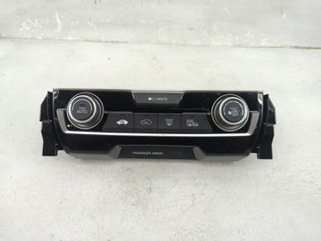2017 Honda Civic Climate Control Module Temperature AC/Heater Replacement P/N:79600TBAA311M1 SANWA2A080G Fits OEM Used Auto 