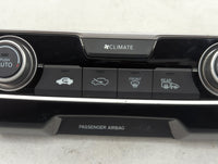 2017 Honda Civic Climate Control Module Temperature AC/Heater Replacement P/N:79600TBAA311M1 SANWA2A080G Fits OEM Used Auto 