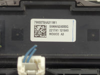 2017 Honda Civic Climate Control Module Temperature AC/Heater Replacement P/N:79600TBAA311M1 SANWA2A080G Fits OEM Used Auto 