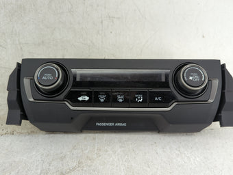 compare product 2017-2021 Honda Civic Climate Control Module Temperature AC/Heater Replacement P/N:79600TGGA110M1 SANWA2A103D Fits OEM Used Auto Parts
