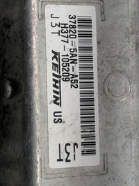2017-2018 Honda Civic PCM Engine Control Computer ECU ECM PCU OEM P/N:37820-5AN-A52 H377-105209 Fits Fits 2017 2018 OEM Used