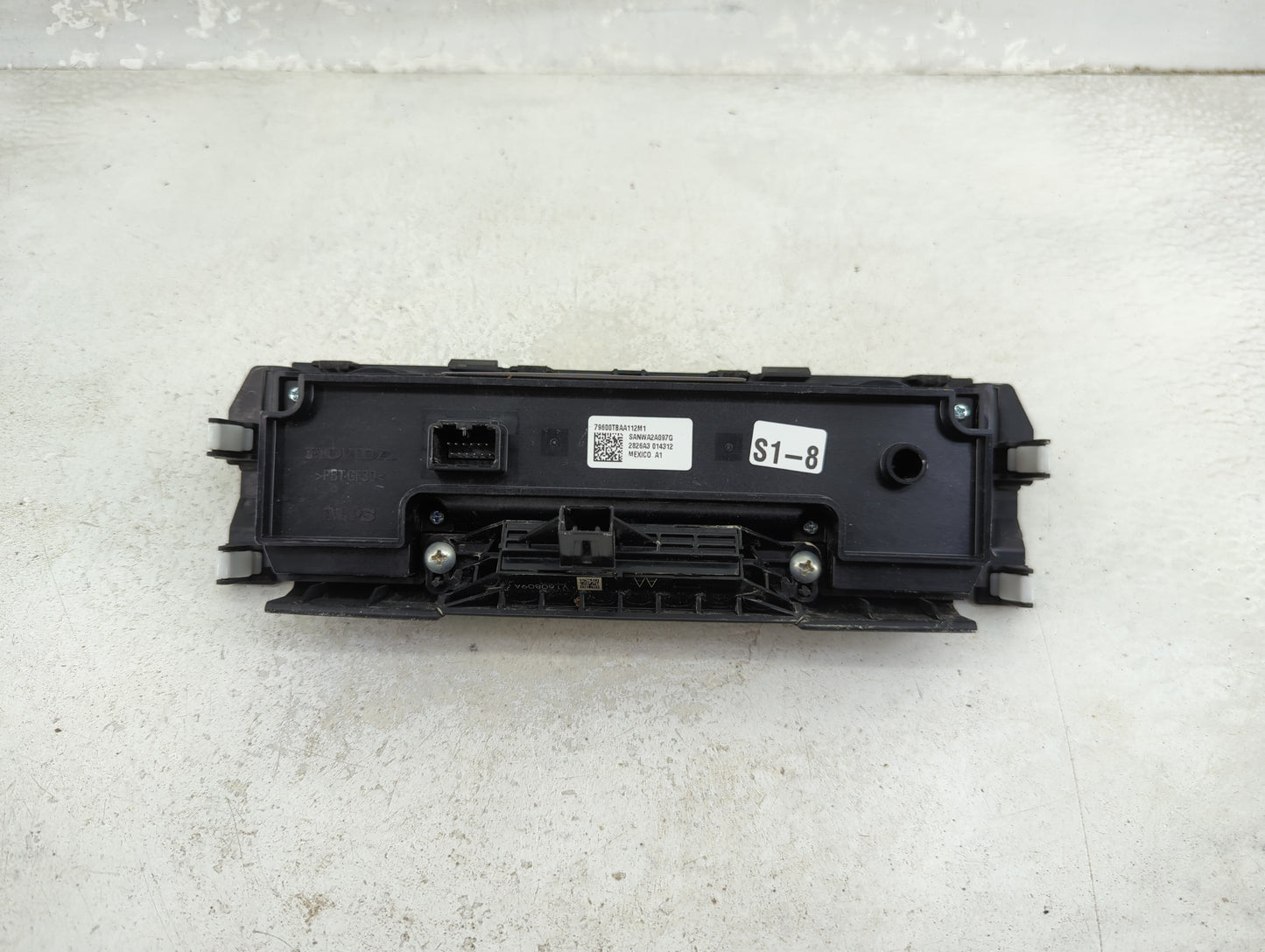 2017 Honda Civic Climate Control Module Temperature AC/Heater Replacement P/N:SANWA2A097G 79600TBAA112M1 Fits OEM Used Auto 