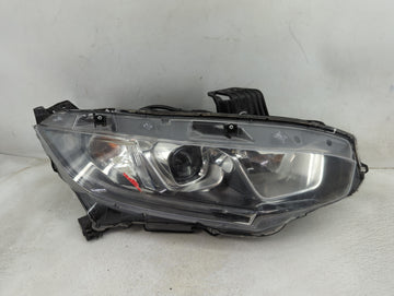 2016-2020 Honda Civic Passenger Right Oem Head Light Headlight Lamp - Oemusedautoparts1.com