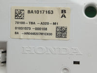 2016-2018 Honda Civic Instrument Cluster Speedometer Gauges P/N:78100-TBA-A320-M1 BA1017163 Miles: Fits Fits 2016 2017 2018 