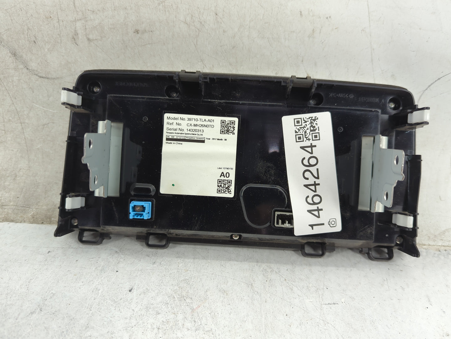 2016-2018 Honda Civic Information Display Screen 1464264 - Oemusedautoparts1.com