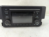 2016-2017 Honda Civic Radio AM FM Cd Player Receiver Replacement P/N:39100-TBA-A11 CV-VH55E1GX Fits Fits 2016 2017 OEM Used 