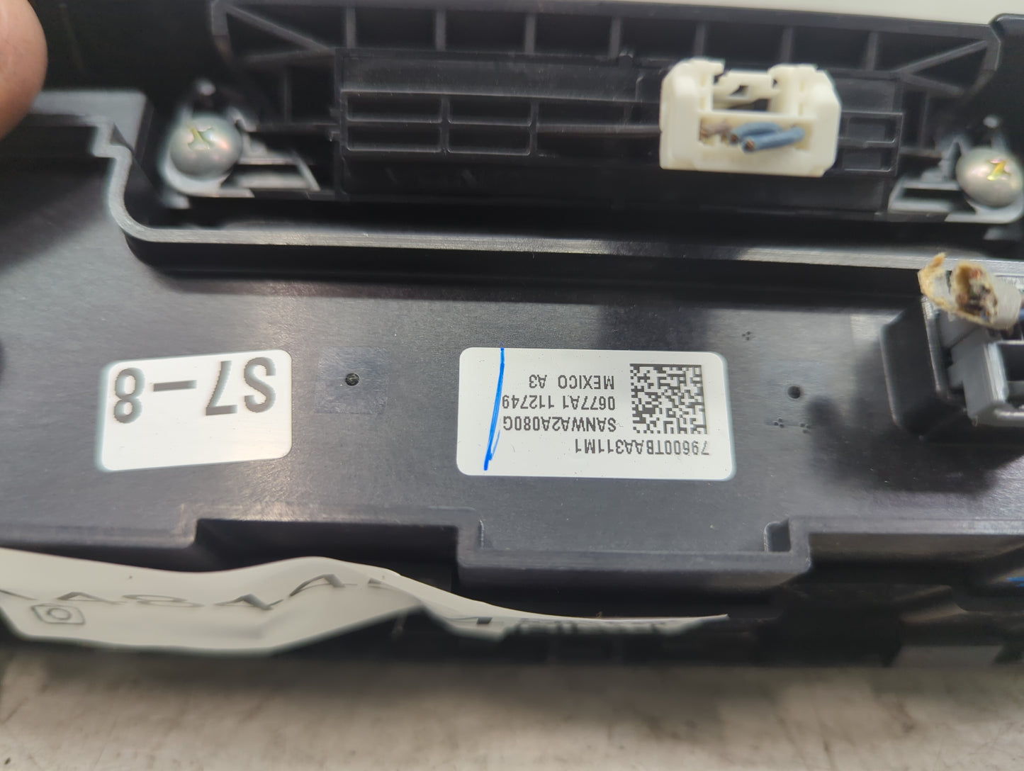 2016-2021 Honda Civic Climate Control Module Temperature AC/Heater Replacement P/N:79600TBAA311M1 5ANWA2A08QG Fits OEM Used 