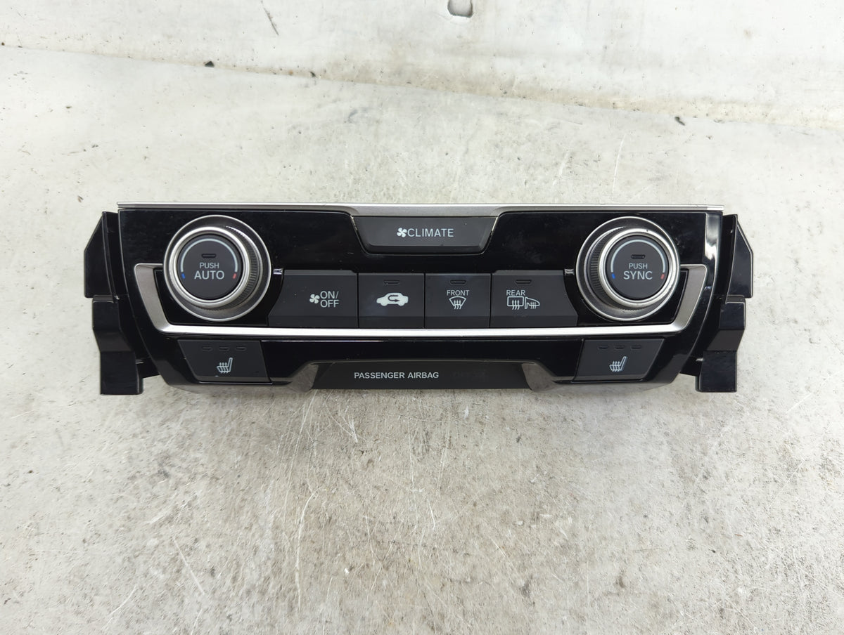 2016-2018 Honda Civic Climate Control Module Temperature AC/Heater Replacement P/N:79600TBAA611M1 SANWA2A077G Fits OEM Used 