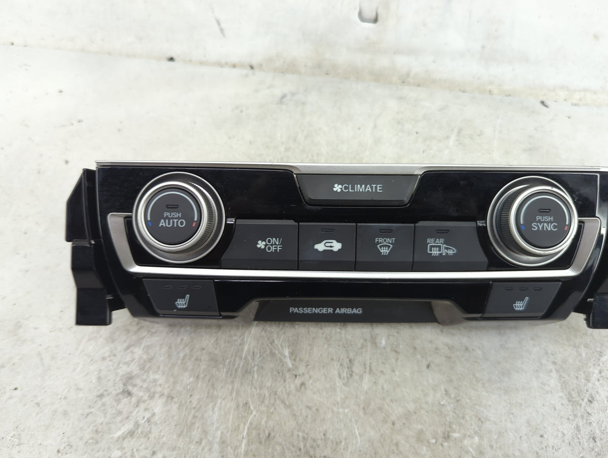 2016-2018 Honda Civic Climate Control Module Temperature AC/Heater Replacement P/N:79600TBAA611M1 SANWA2A077G Fits OEM Used 