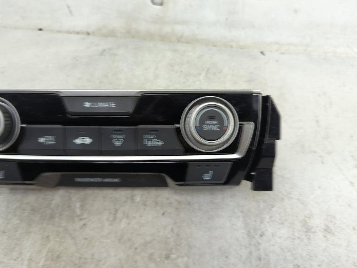 2016-2018 Honda Civic Climate Control Module Temperature AC/Heater Replacement P/N:79600TBAA611M1 SANWA2A077G Fits OEM Used 