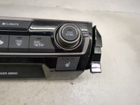 2016-2018 Honda Civic Climate Control Module Temperature AC/Heater Replacement P/N:79600TBAA611M1 SANWA2A171B Fits OEM Used 
