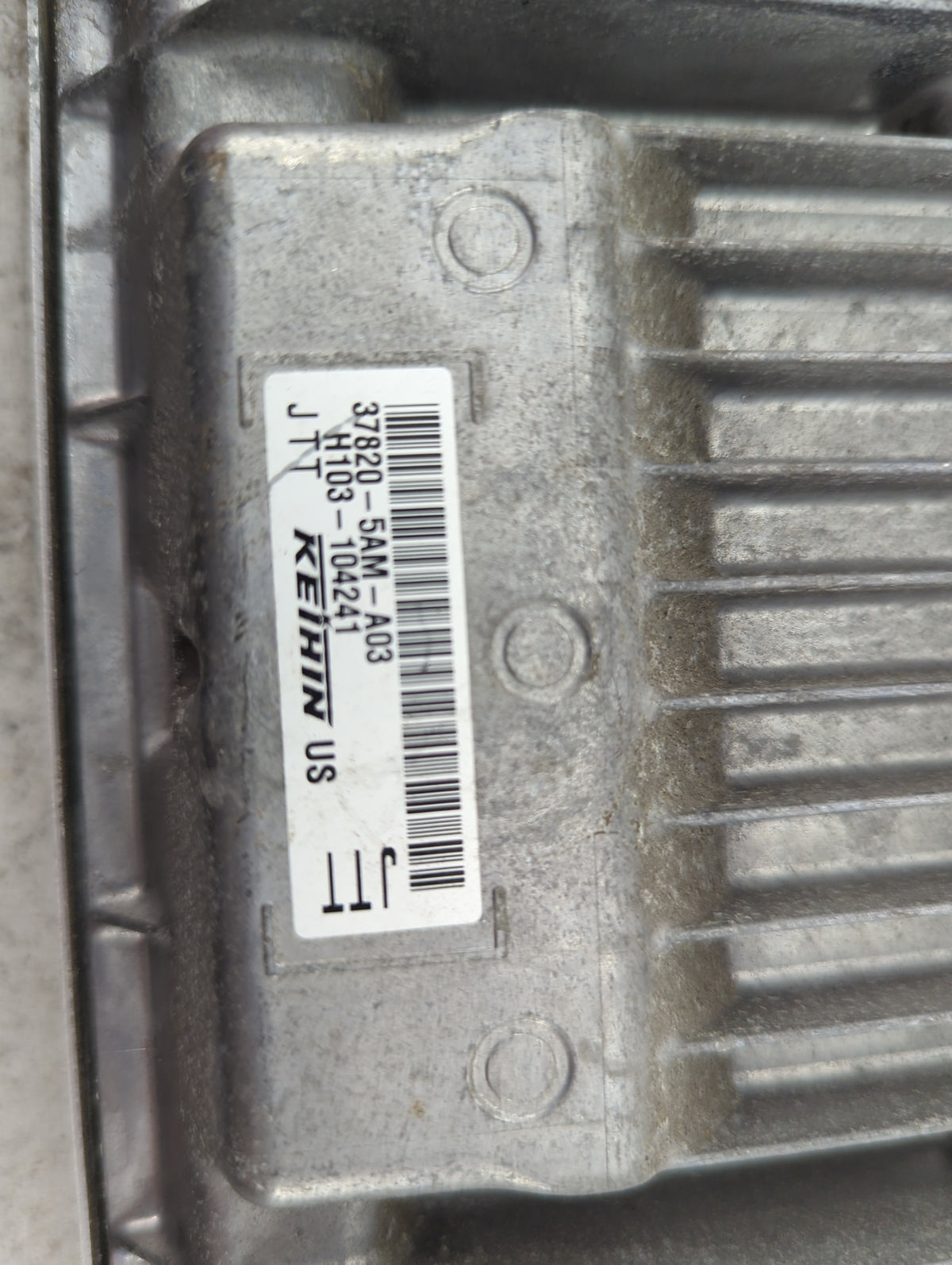 2017-2018 Honda Civic PCM Engine Control Computer ECU ECM PCU OEM P/N:37820-5AM-A03 H103-104241 Fits Fits 2017 2018 OEM Used