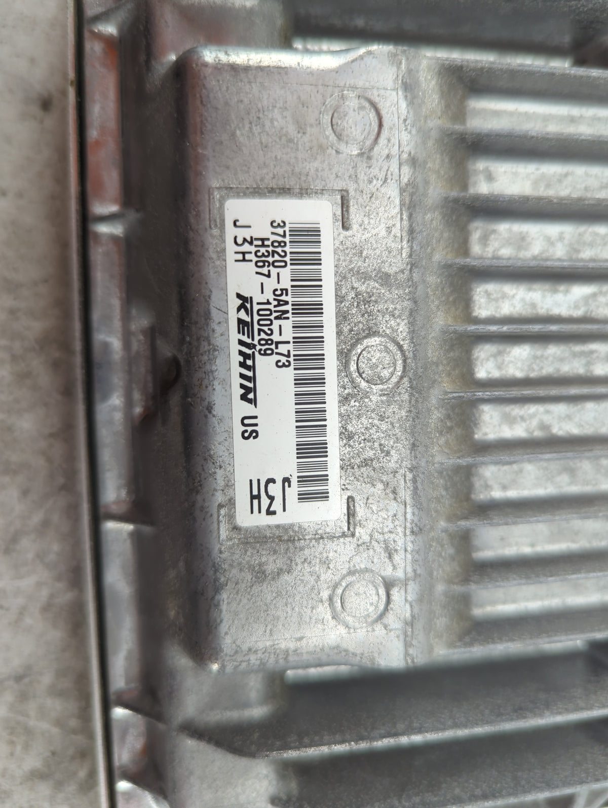 2017-2018 Honda Civic PCM Engine Control Computer ECU ECM PCU OEM P/N:37820-5AN-L73 H367-100289 Fits Fits 2017 2018 OEM Used