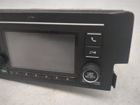 2016-2017 Honda Civic Radio AM FM Cd Player Receiver Replacement P/N:39100-TBA-A11 CV-VH55E1GX Fits Fits 2016 2017 OEM Used 