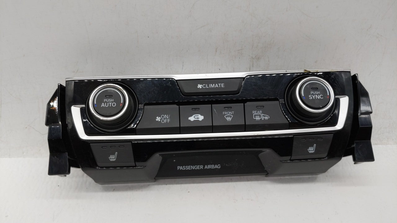 2017-2018 Honda Civic Climate Control Module Temperature AC/Heater Replacement P/N:79600TGGA610M1 Fits Fits 2017 2018 OEM Us