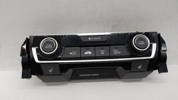 2017-2018 Honda Civic Climate Control Module Temperature AC/Heater Replacement P/N:79600TGGA610M1 Fits Fits 2017 2018 OEM Us