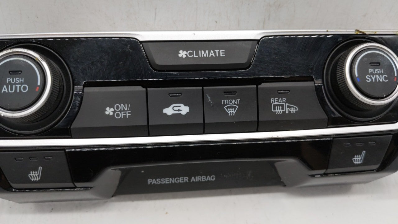 2017-2018 Honda Civic Climate Control Module Temperature AC/Heater Replacement P/N:79600TGGA610M1 Fits Fits 2017 2018 OEM Us