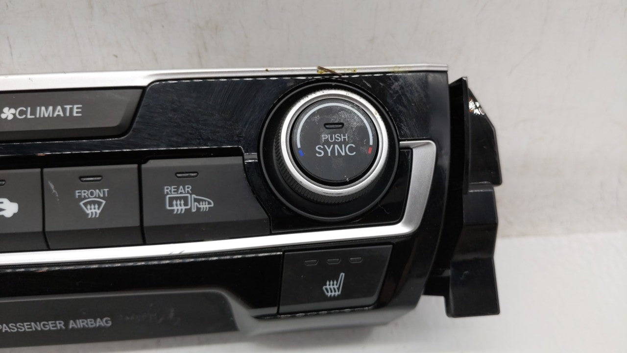 2017-2018 Honda Civic Climate Control Module Temperature AC/Heater Replacement P/N:79600TGGA610M1 Fits Fits 2017 2018 OEM Us