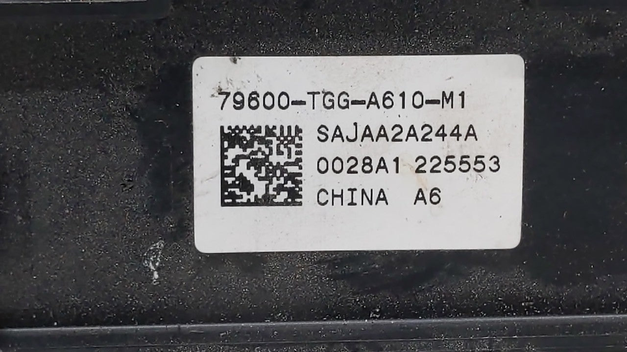 2017-2018 Honda Civic Climate Control Module Temperature AC/Heater Replacement P/N:79600TGGA610M1 Fits Fits 2017 2018 OEM Us