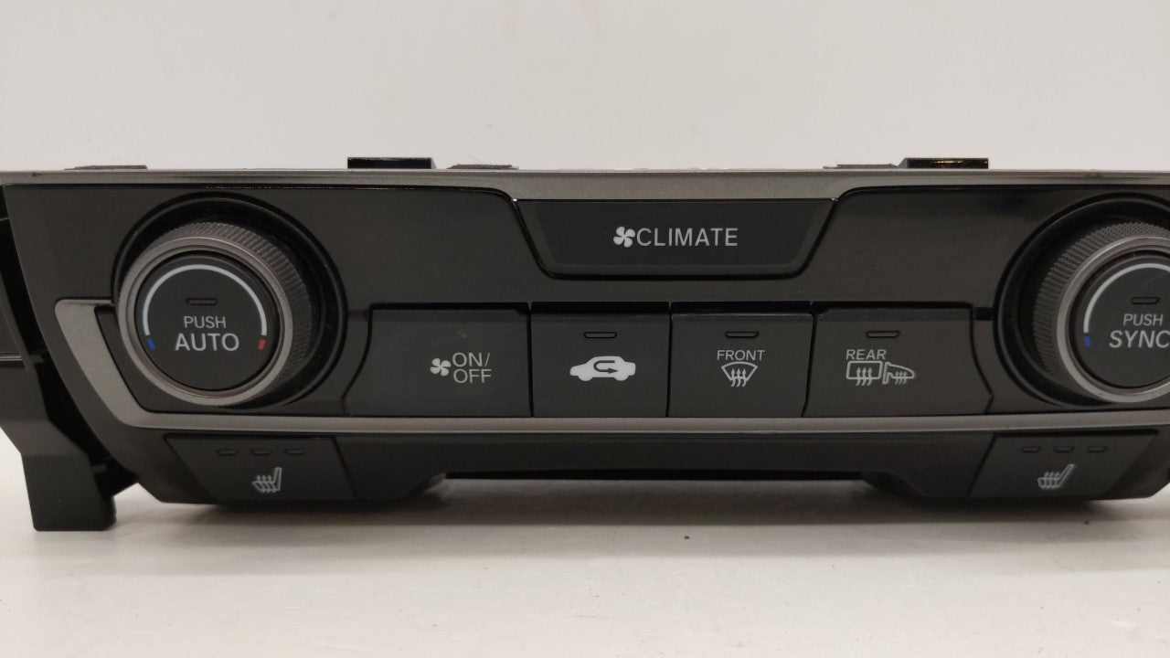 2017-2018 Honda Civic Climate Control Module Temperature AC/Heater Replacement P/N:79600-TGG-A610-M1 79600TGGA610M1 Fits OEM