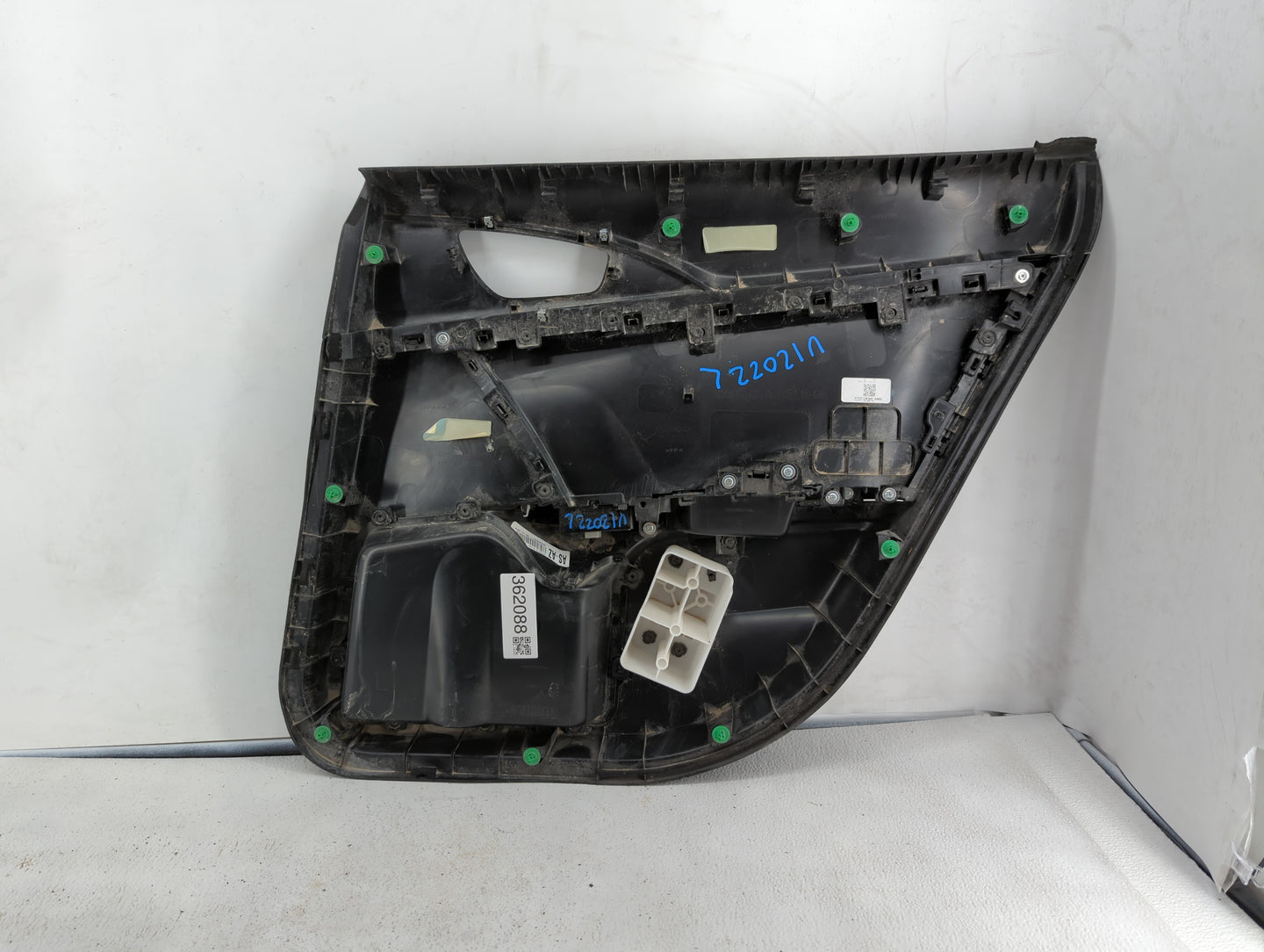 2017 Honda Civic Rear Left Driver Interior Door Panel Trim Black - Oemusedautoparts1.com