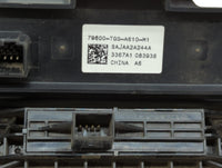 2016-2018 Honda Civic Climate Control Module Temperature AC/Heater Replacement P/N:79600-TGG-A610-M1 79600TGGA610M1 Fits OEM