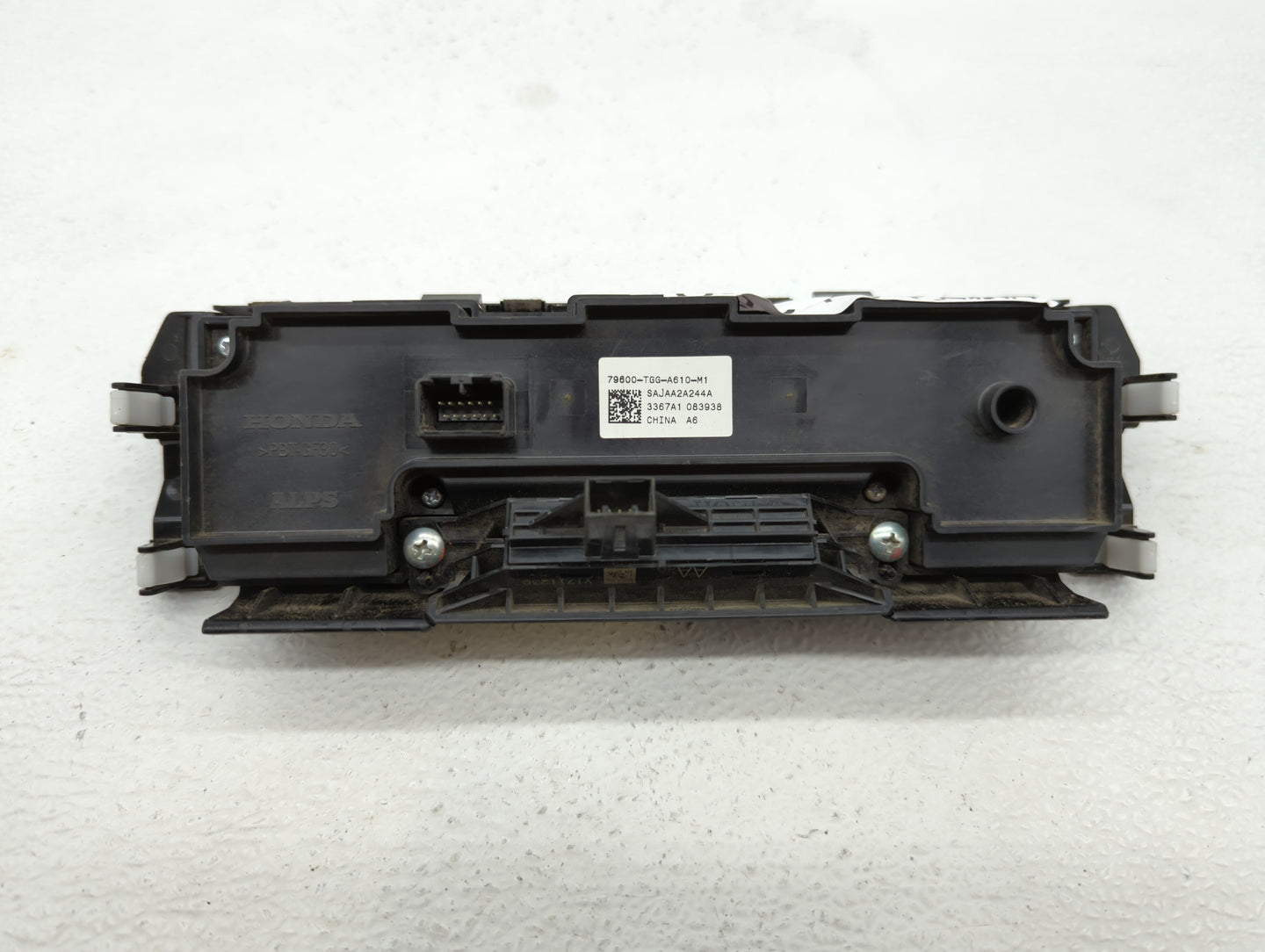 2016-2018 Honda Civic Climate Control Module Temperature AC/Heater Replacement P/N:79600-TGG-A610-M1 79600TGGA610M1 Fits OEM