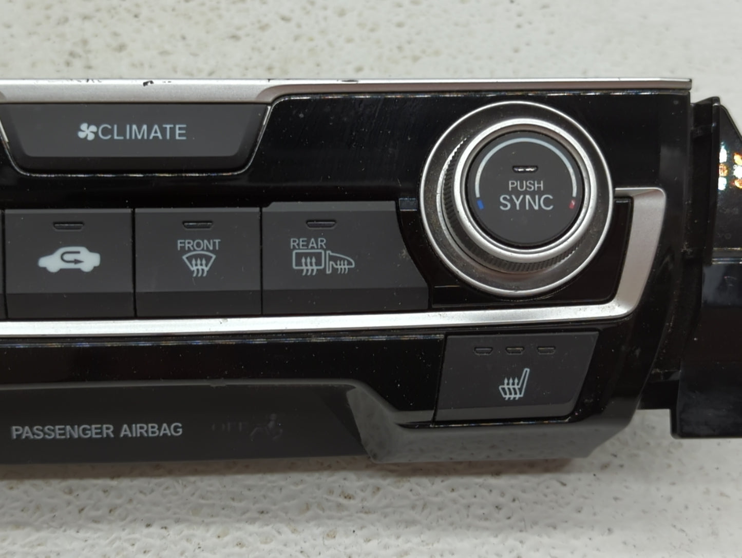 2016-2021 Honda Civic Climate Control Module Temperature AC/Heater Replacement P/N:79600TBAA611M1 79600TBAA112M1 Fits OEM Us