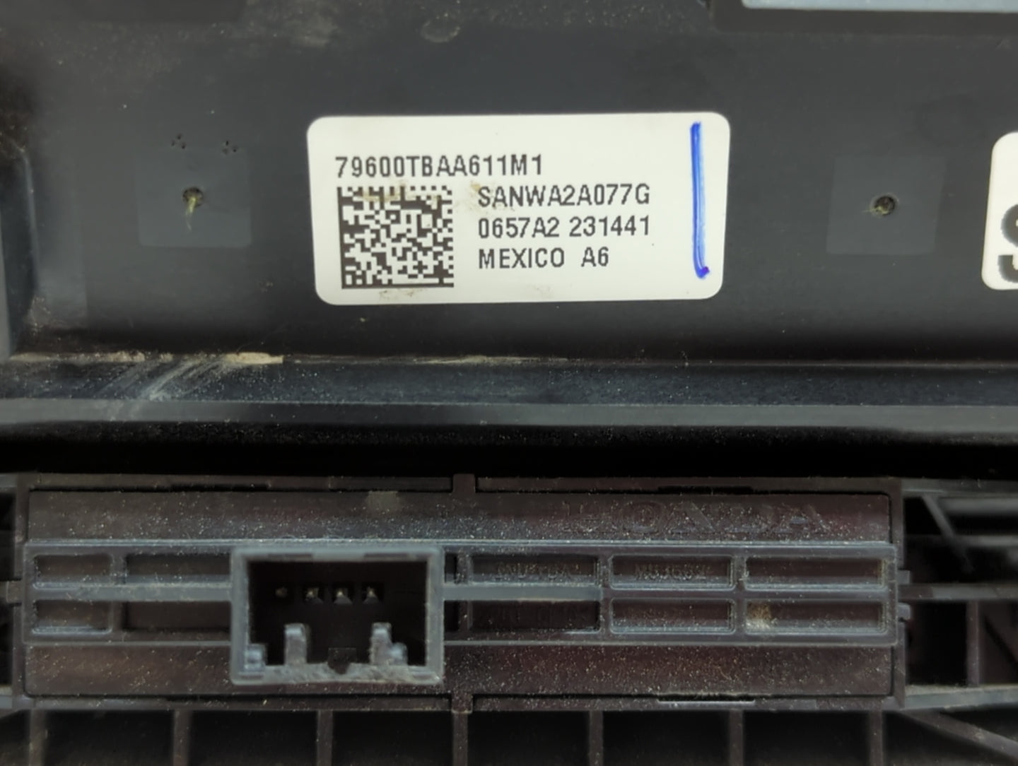 2016-2021 Honda Civic Climate Control Module Temperature AC/Heater Replacement P/N:79600TBAA611M1 79600TBAA112M1 Fits OEM Us