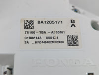 2016-2018 Honda Civic Instrument Cluster Speedometer Gauges P/N:78100-TBA-A310-M1 78100-TBA-A320-M1 Fits Fits 2016 2017 2018