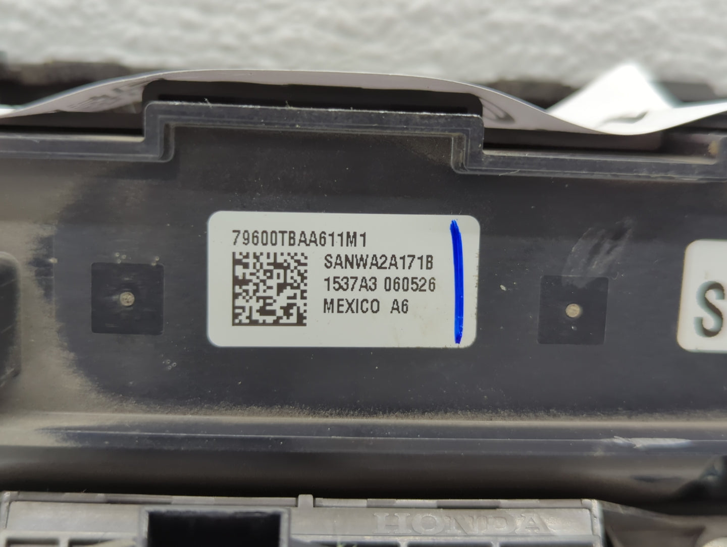2016-2018 Honda Civic Climate Control Module Temperature AC/Heater Replacement P/N:79600-TBA-C410-M1 79600-TBA-A611-M1 Fits 