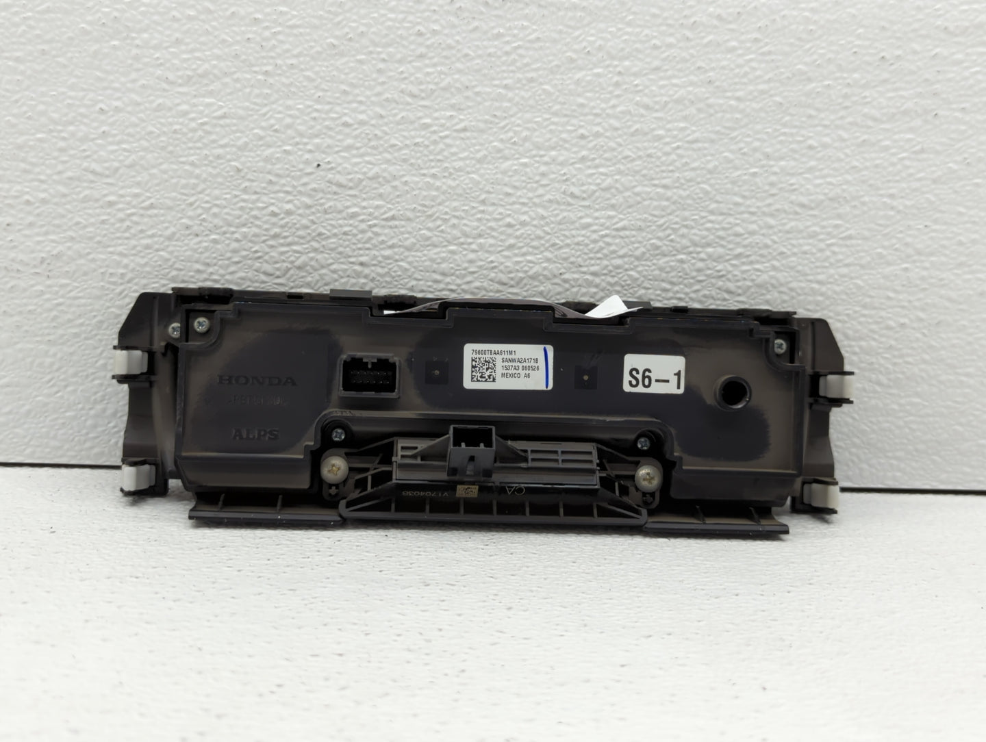 2016-2018 Honda Civic Climate Control Module Temperature AC/Heater Replacement P/N:79600-TBA-C410-M1 79600-TBA-A611-M1 Fits 