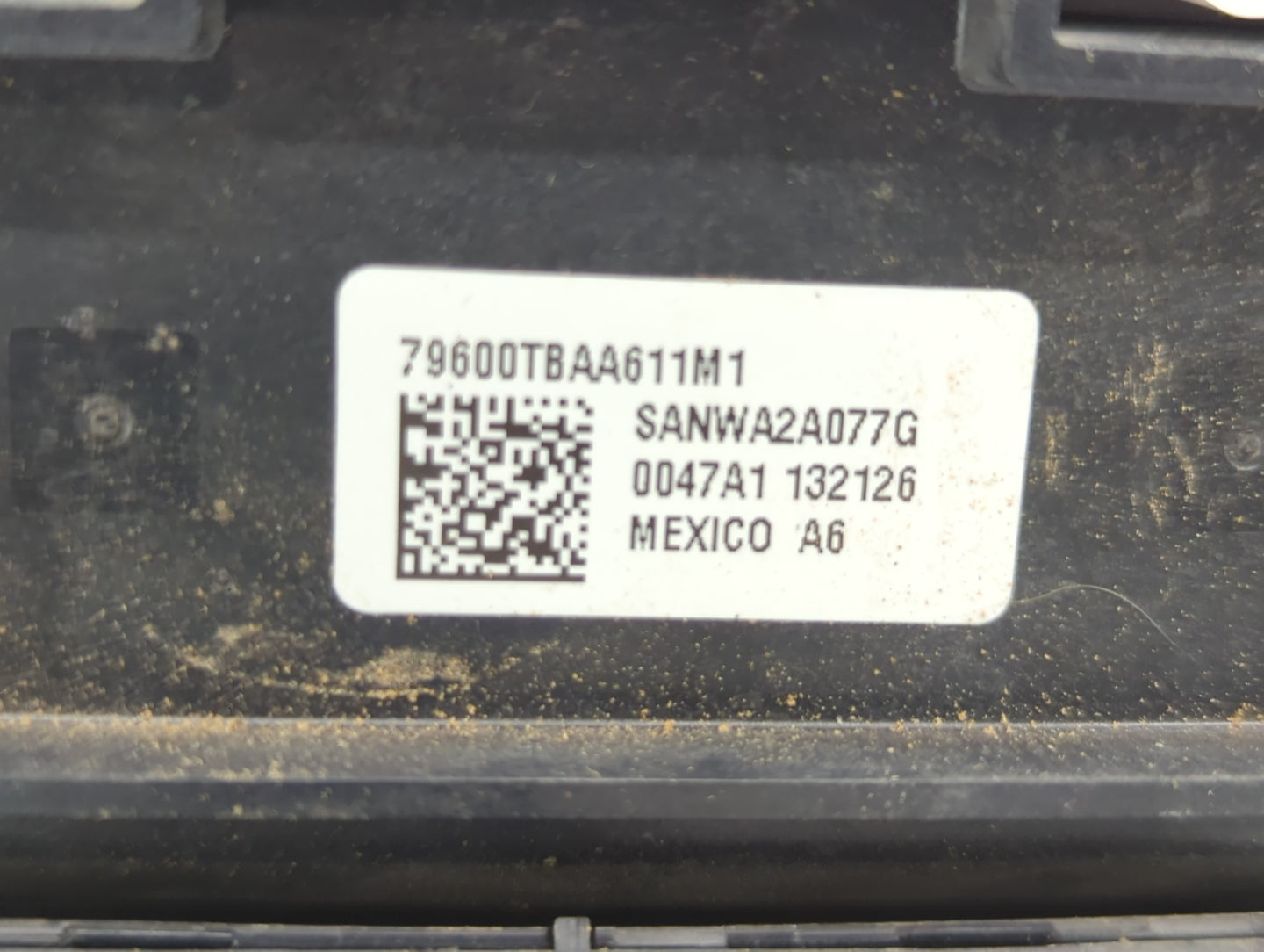 2016-2018 Honda Civic Climate Control Module Temperature AC/Heater Replacement P/N:79600-TBA-A611-M1 79600-TBA-C410-M1 Fits 