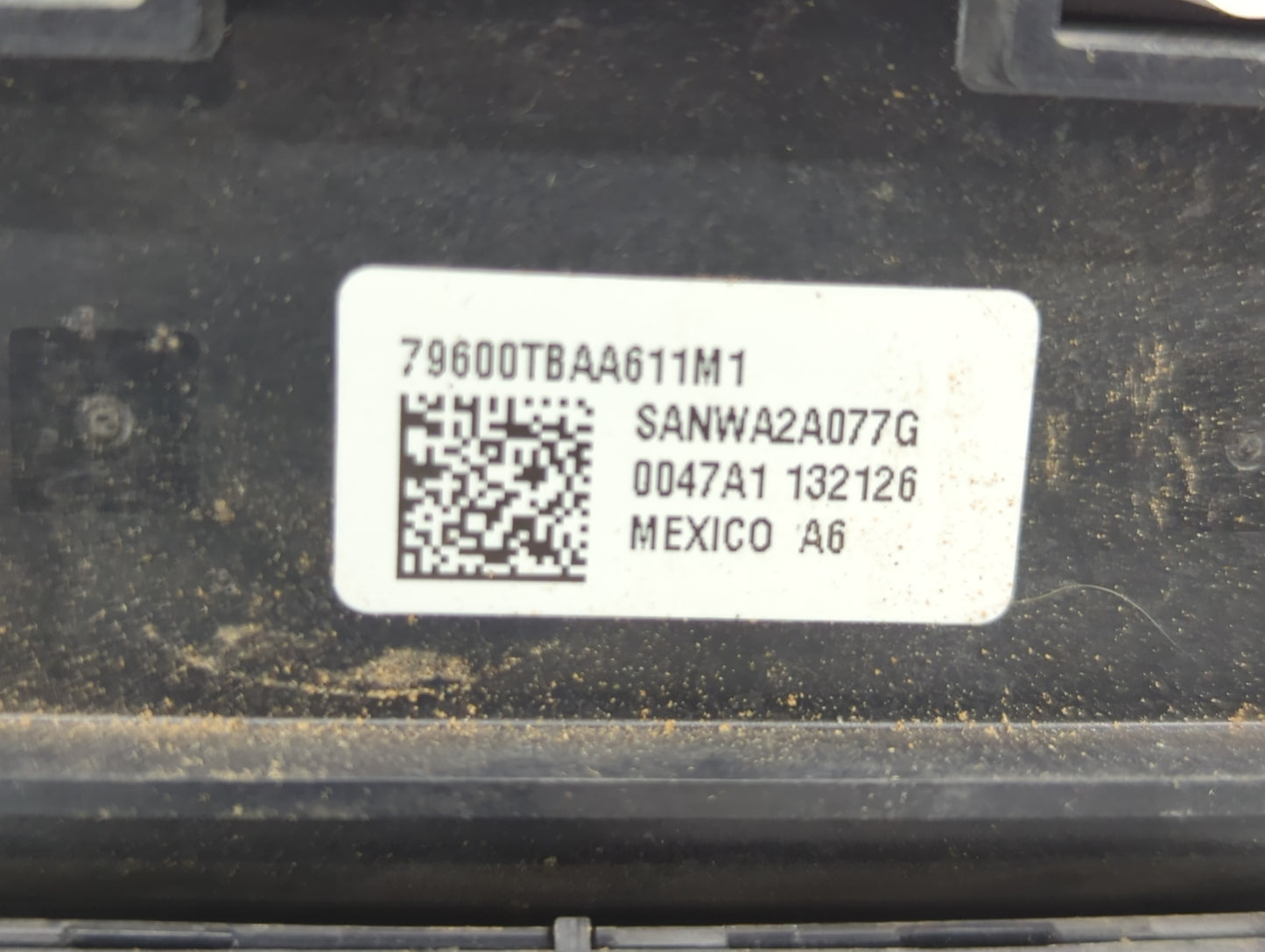 2016-2018 Honda Civic Climate Control Module Temperature AC/Heater Replacement P/N:79600-TBA-A611-M1 79600-TBA-C410-M1 Fits 