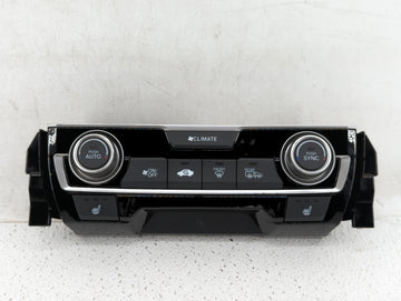 2016-2018 Honda Civic Climate Control Module Temperature AC/Heater Replacement P/N:79600-TBA-A611-M1 79600-TBA-C410-M1 Fits 