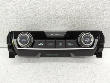 2016-2018 Honda Civic Climate Control Module Temperature AC/Heater Replacement P/N:79600TBAA311M1 Fits Fits 2016 2017 2018 O